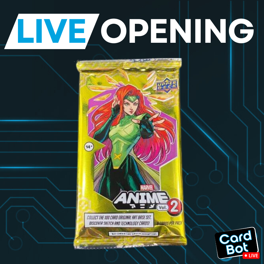 LIVE OPENING - Upper Deck Marvel Anime Vol.2 Hobby Pack