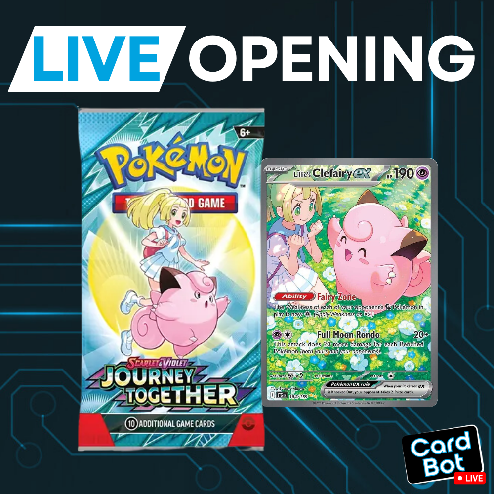 LIVE OPENING - Pokmon TCG Journey Together Booster Pack LIVE OPENING - Pokmon TCG Journey Together Booster Pack