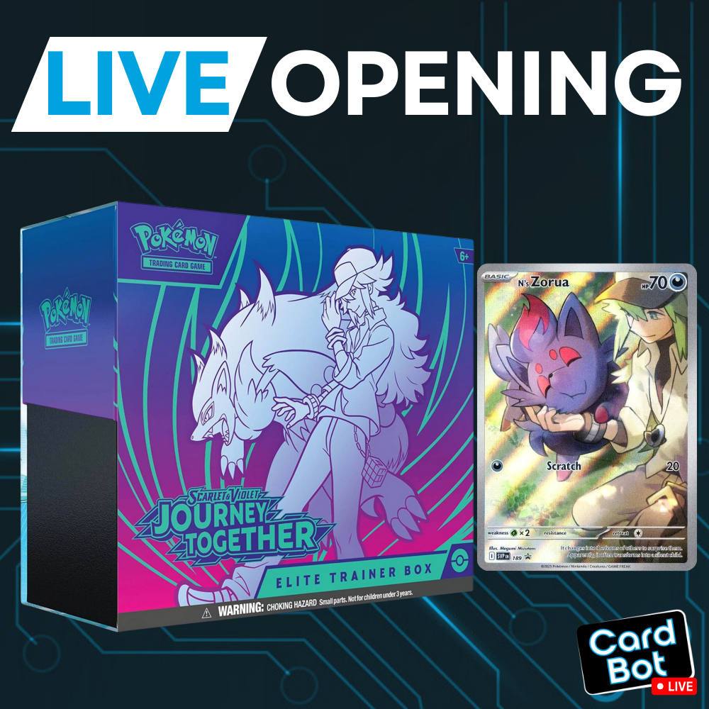 LIVE OPENING - Pokémon TCG Journey Together Elite Trainer Box
