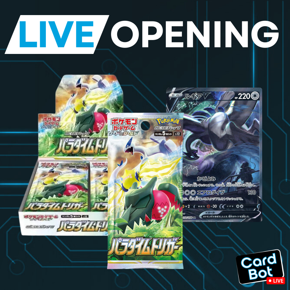 LIVE OPENING - Pokémon TCG Paradigm Trigger (Japanese)