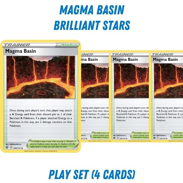 PokŽmon TCG Trainer Playset - Magma Basin (Brilliant Stars)