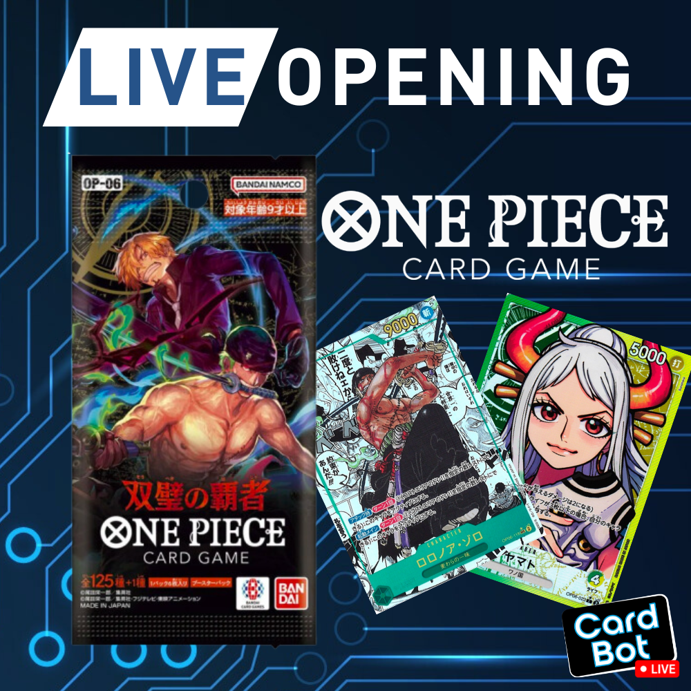 LIVE OPENING - One Piece Card Game OP-06 Booster Pack (Japanese)