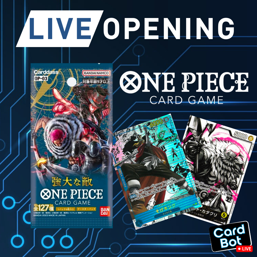 LIVE OPENING - One Piece Card Game OP-03 Booster Pack (Japanese)