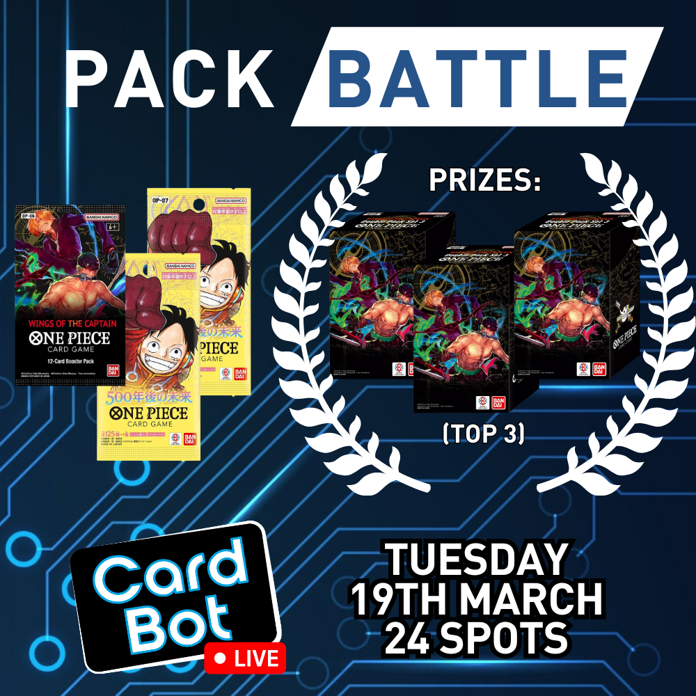 LIVE OPENING - One Piece Pack Battle - Tuesday 19th March