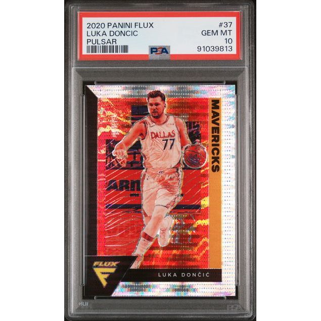 2020 NBA Flux – Luka Doncic No.37 (Pulsar) – PSA 10 (GEM MINT)