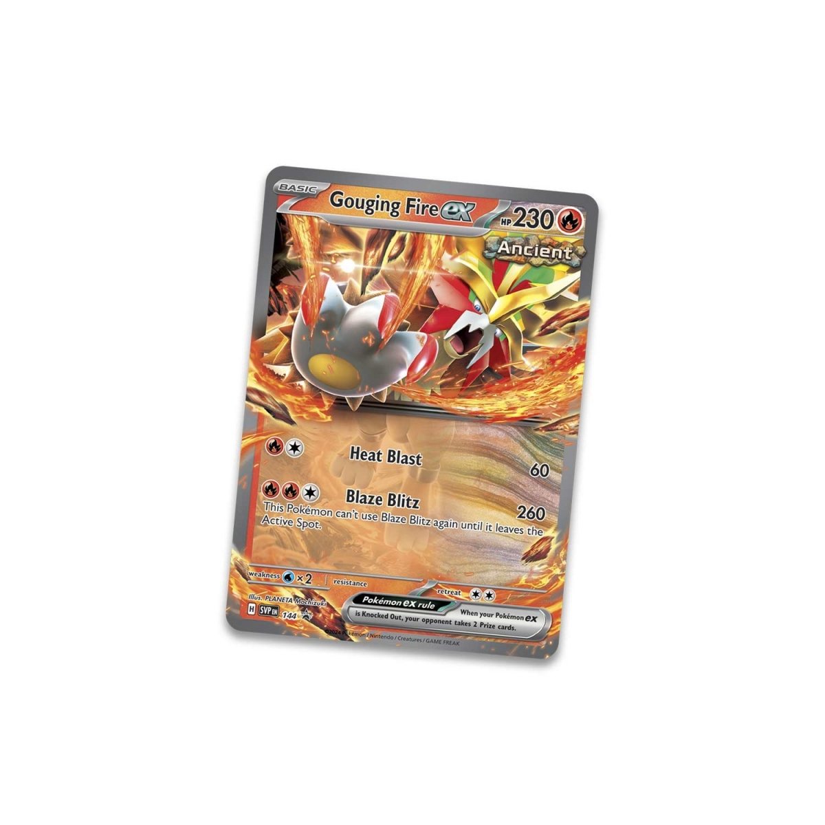 Pokémon TCG: Paradox Destinies Tin (Gouging Fire ex)