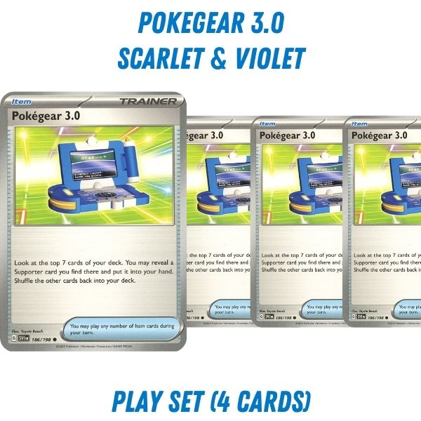 PokŽmon TCG Trainer Playset - Pokegear 3.0 (Scarlet & Violet)