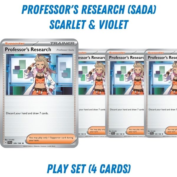 PokŽmon TCG Trainer Playset - Professor's Research (Sada) (Scarlet & Violet)