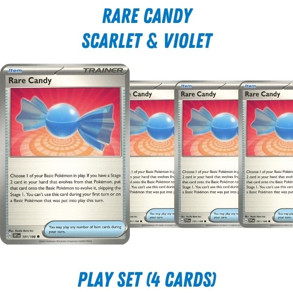 PokŽmon TCG Trainer Playset - Rare Candy (Scarlet & Violet)