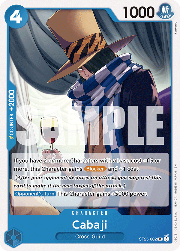 One Piece Card Game: Starter Deck Blue Buggy (ST-25)