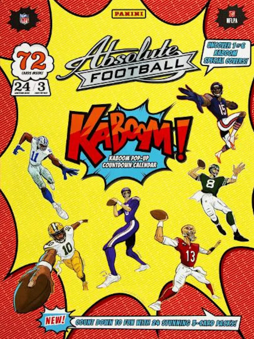 2024 Panini Absolute Football KABOOM! Countdown Calendar