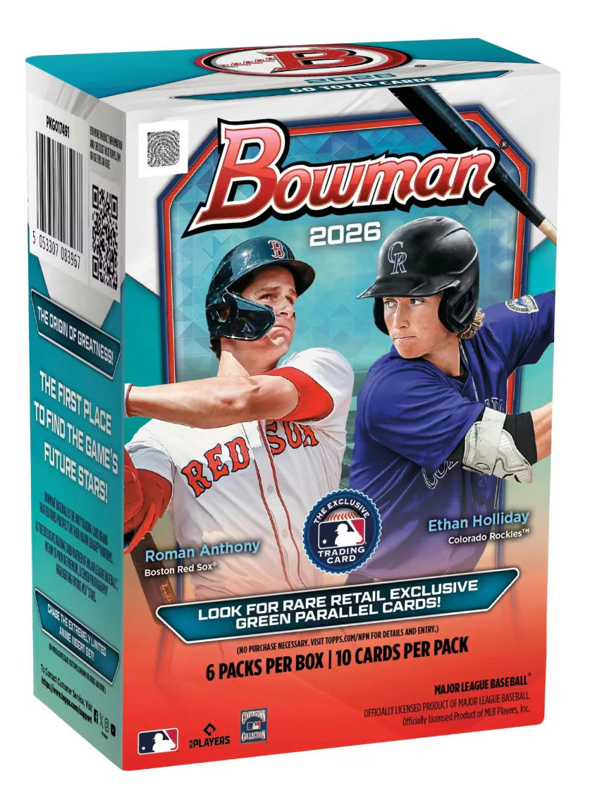 2026 Topps Bowman Baseball Value Blaster Box