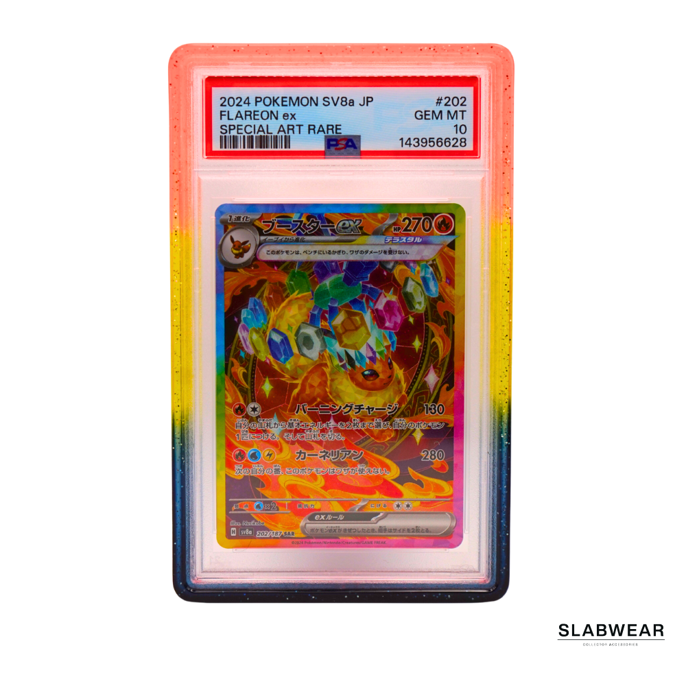 Slabwear Graded Bumper (PSA Size) - Fiery Dance