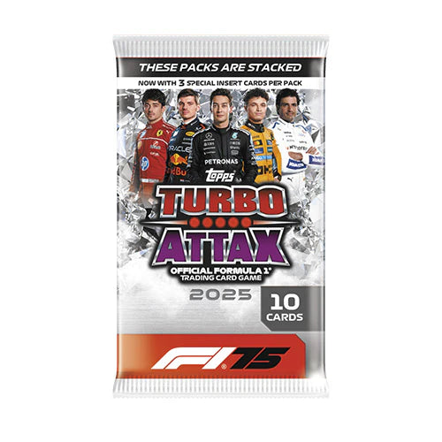 f1 booster box 2025 Topps Turbo Attax Formula 1 Booster Box