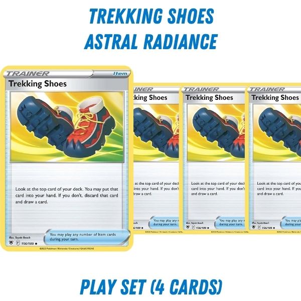 PokŽmon TCG Trainer Playset - Trekking Shoes (Astral Radiance)