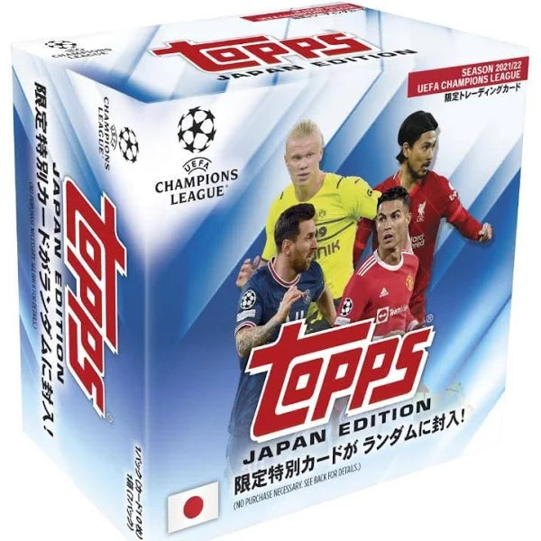 2021-22 Topps Soccer – UEFA Champions League Hobby Box (Japan Edition)
