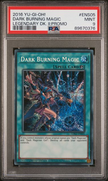 Yu-Gi-Oh! - Dark Burning Magic ENS05 (Legendary Deck II) - PSA 9 (MINT)