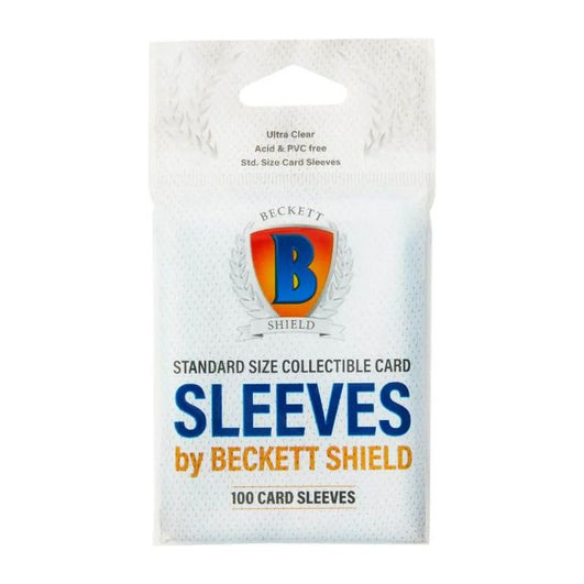 Beckett Shield - Standard Size Collectible Card Sleeves - Standard (100pc)