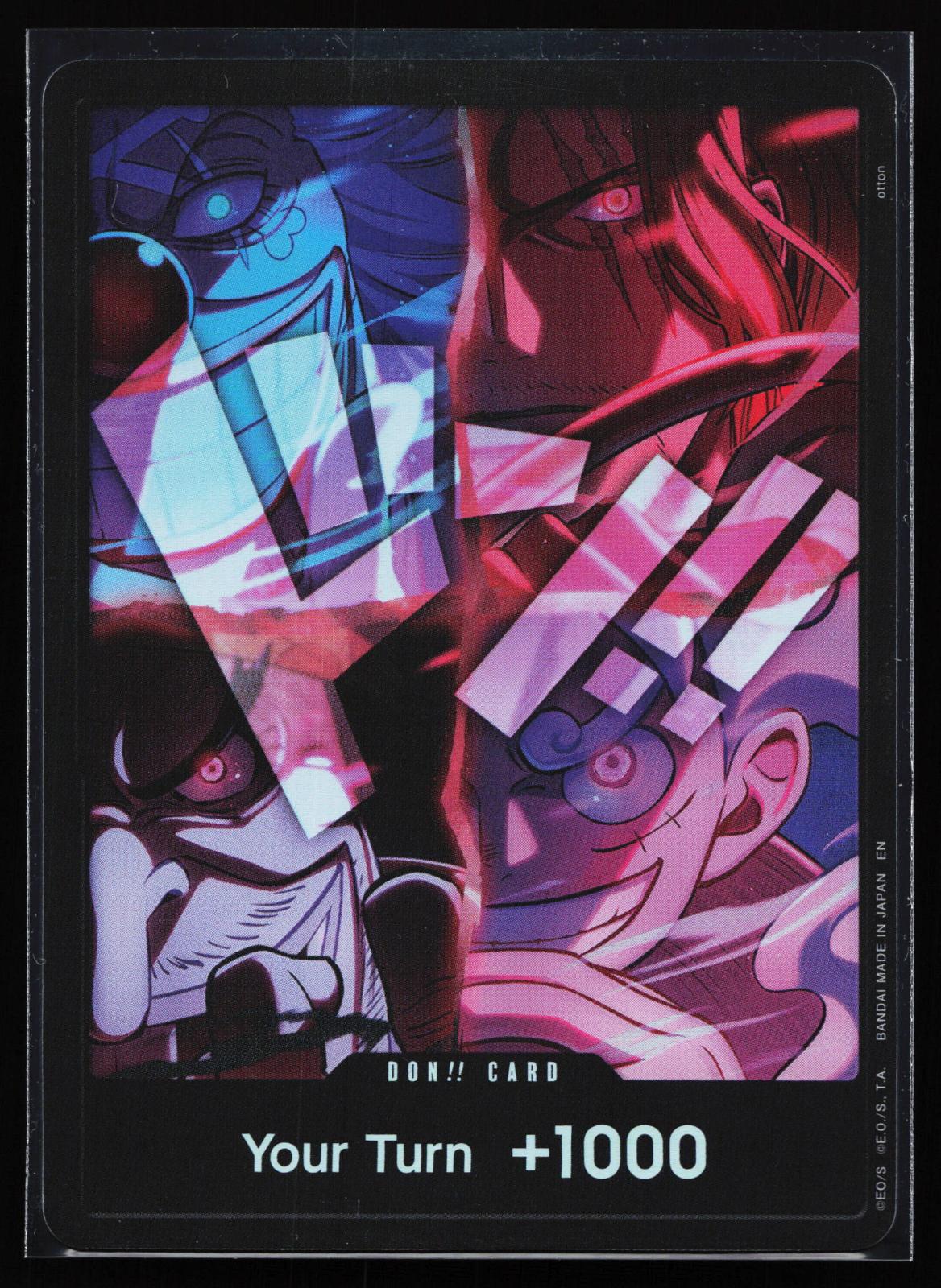 One Piece Promotion Cards DON!! Card (English Version 2nd Anniversary Set) DON!!