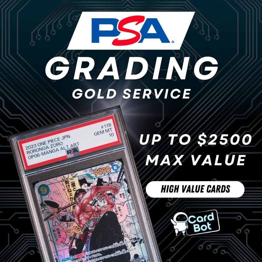 PSA Grading - Gold Service