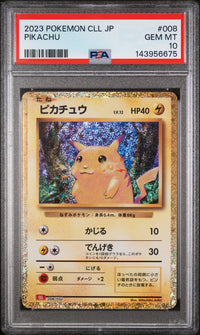 2023 Pokemon Japanese Pikachu 008/032 PSA 10