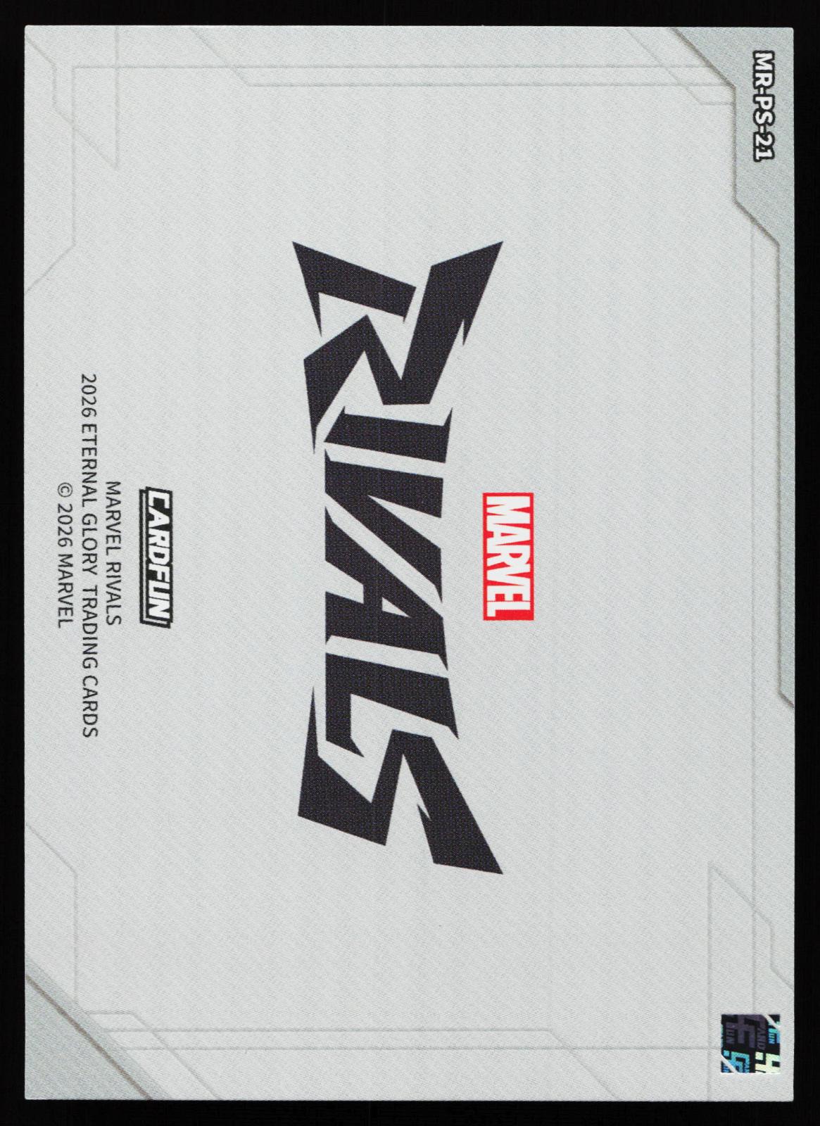 Cardfun Marvel Rivals MR-PS-21 Art Gallery #21 back
