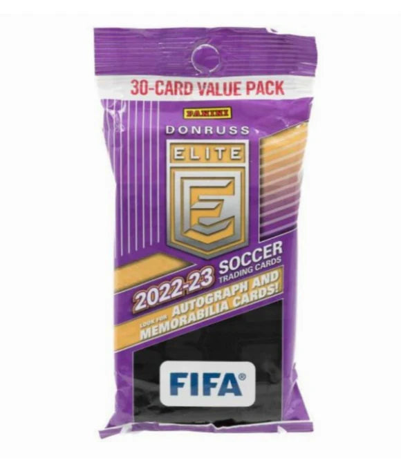 2022 Panini FIFA Donruss Elite Soccer 30-Card Value Pack