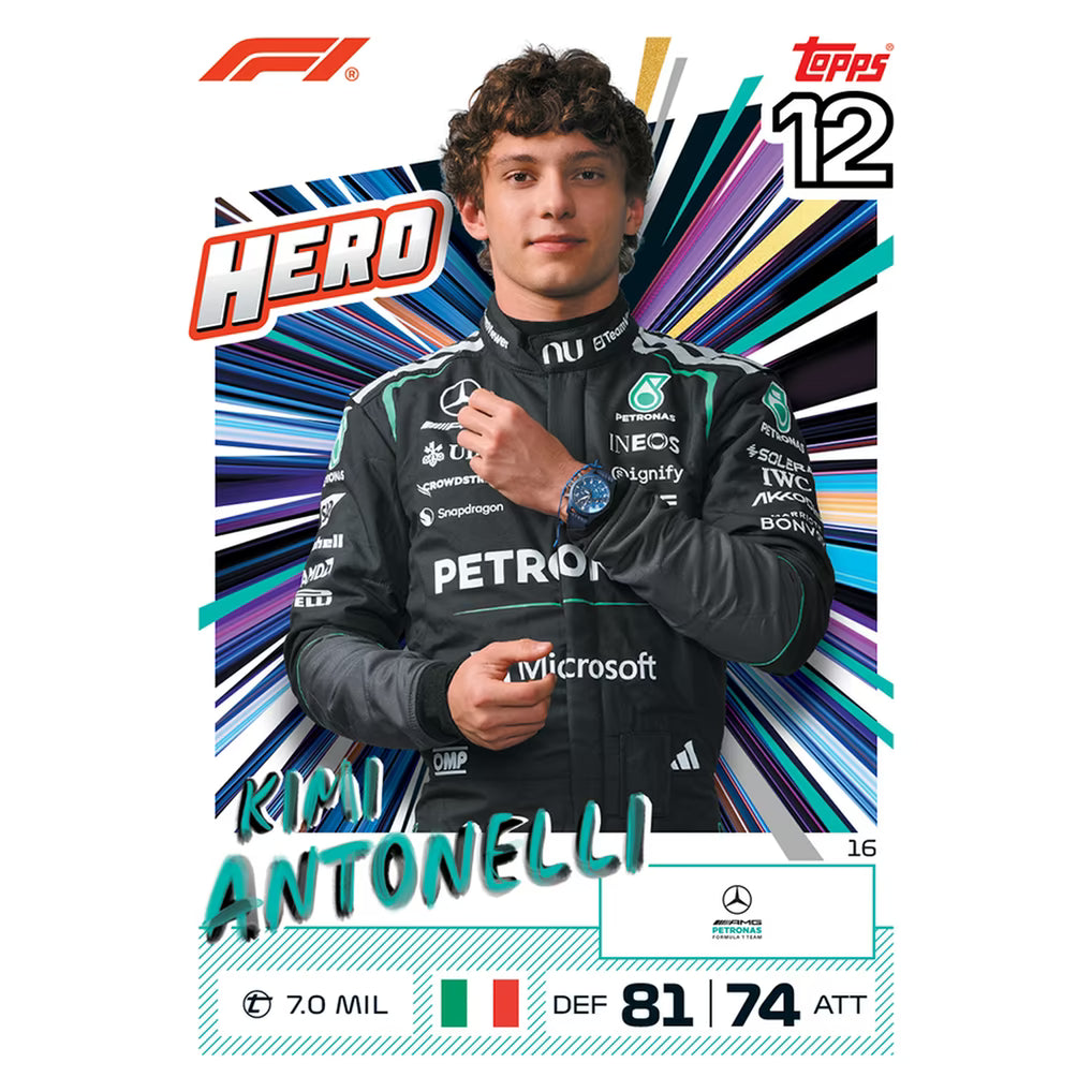 2026 Topps Turbo Attax Formula 1 Super Tin