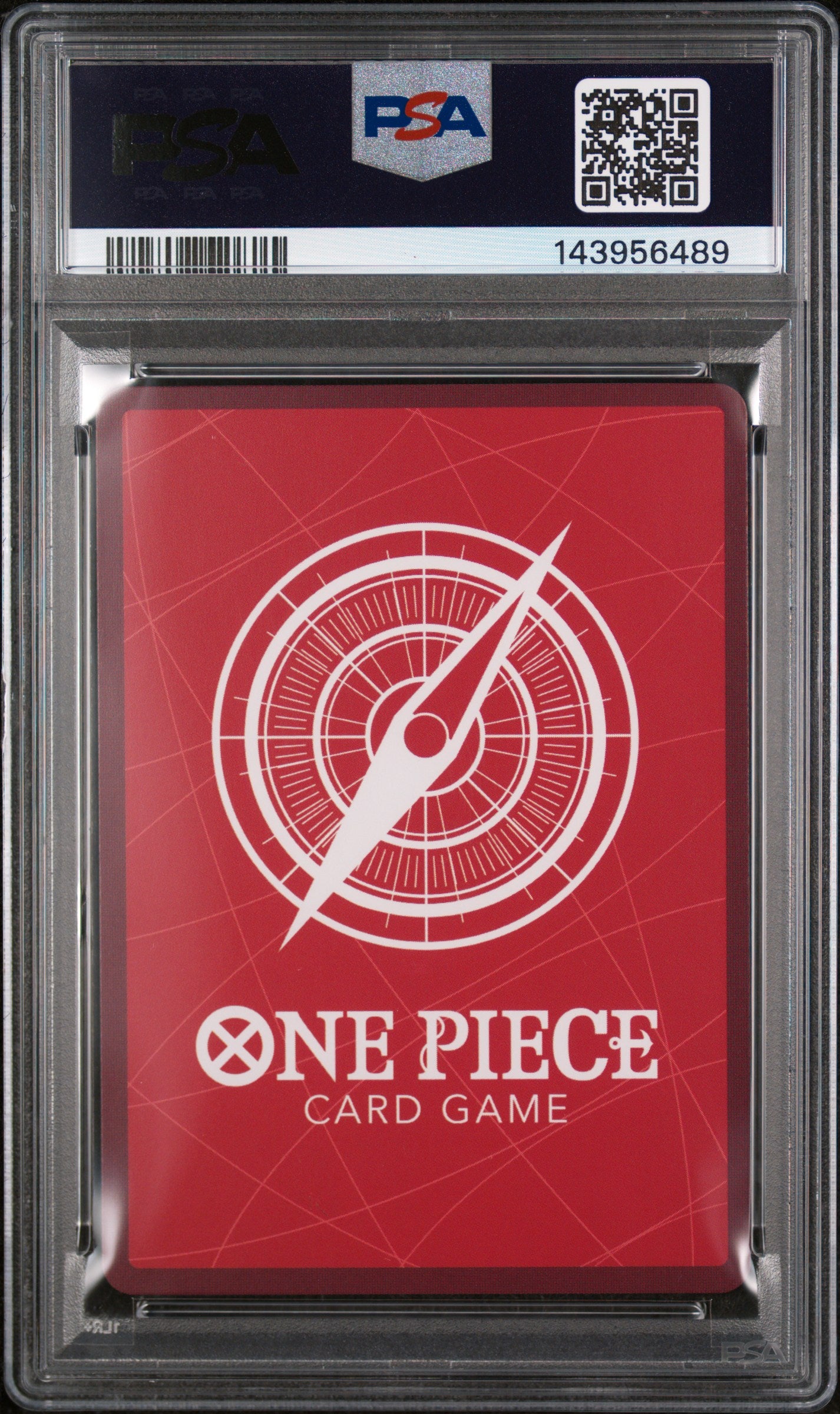 2025 One Piece Shanks 001 One Piece English Version 2nd Anniversary Set PSA 10