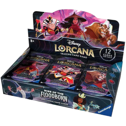 Disney Lorcana Trading Card Game: Rise of the Floodborn Booster Box (24 Packs)