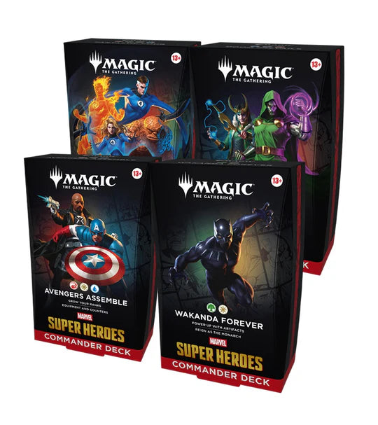Magic: The Gathering – Marvel Super Heroes - Commander Deck Display