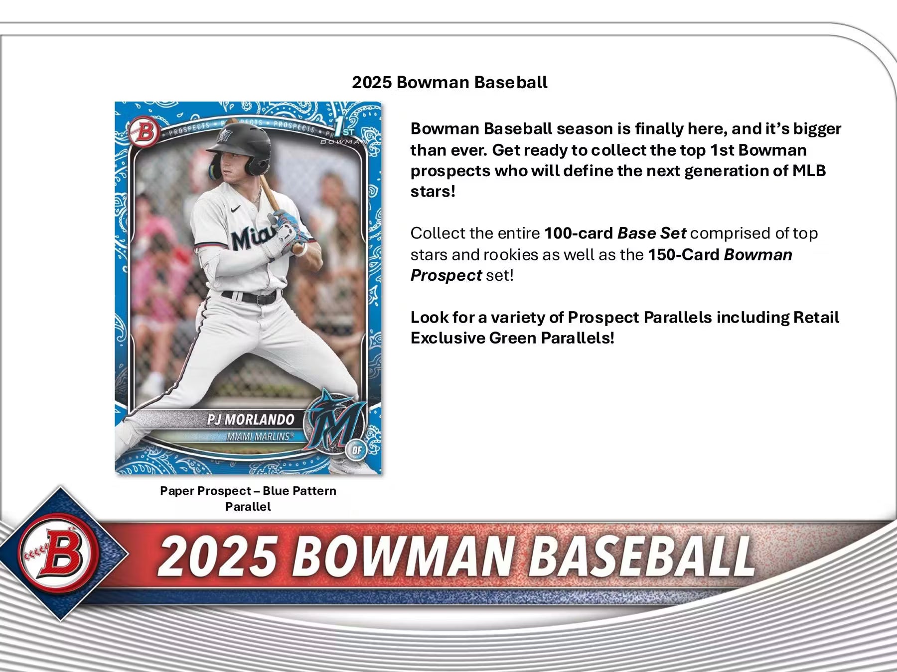 2025 Bowman Baseball 6-Pack Blaster Box