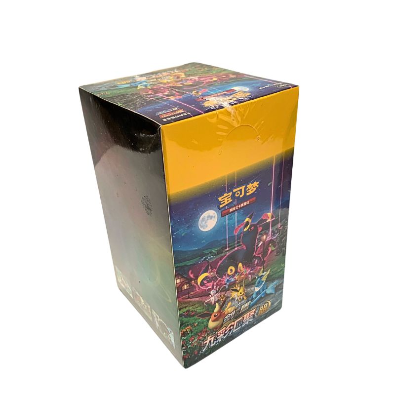 Pokémon TCG: Nine Colors Gathering – Eevee Booster Box – Slim Version (Simplified Chinese)