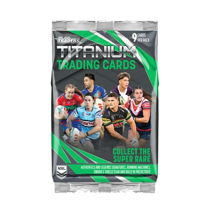 2024 NRL Traders Titanium Rugby League Booster Pack