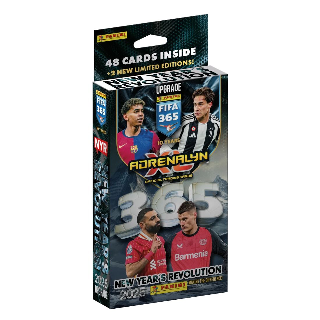 2025 Panini Adrenalyn XL FIFA 365 Premier League New Year's Revolution Hanger Box