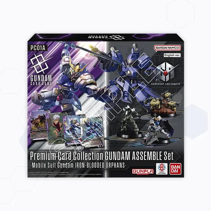 Gundam Card Game: Premium Card Collection Gundam Assemble Set - Mobile Suit Gundam Iron-Blooded Orphans - [PC01A]