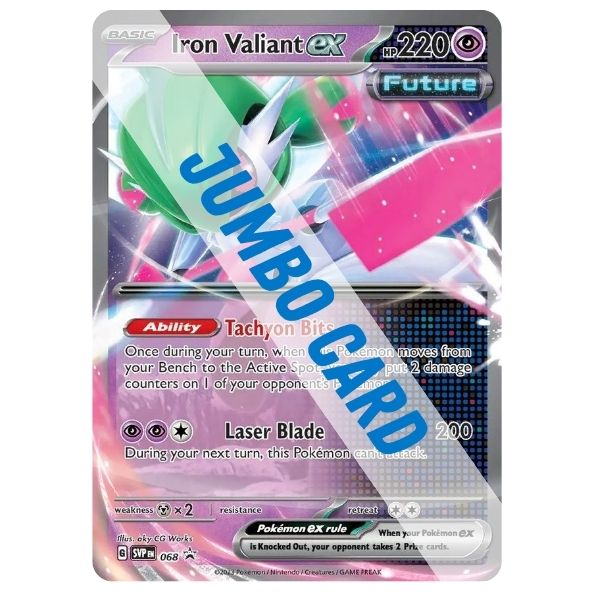 JUMBO CARD - Iron Valiant ex