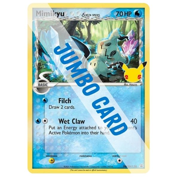 JUMBO CARD - Mimikyu (Delta Species)