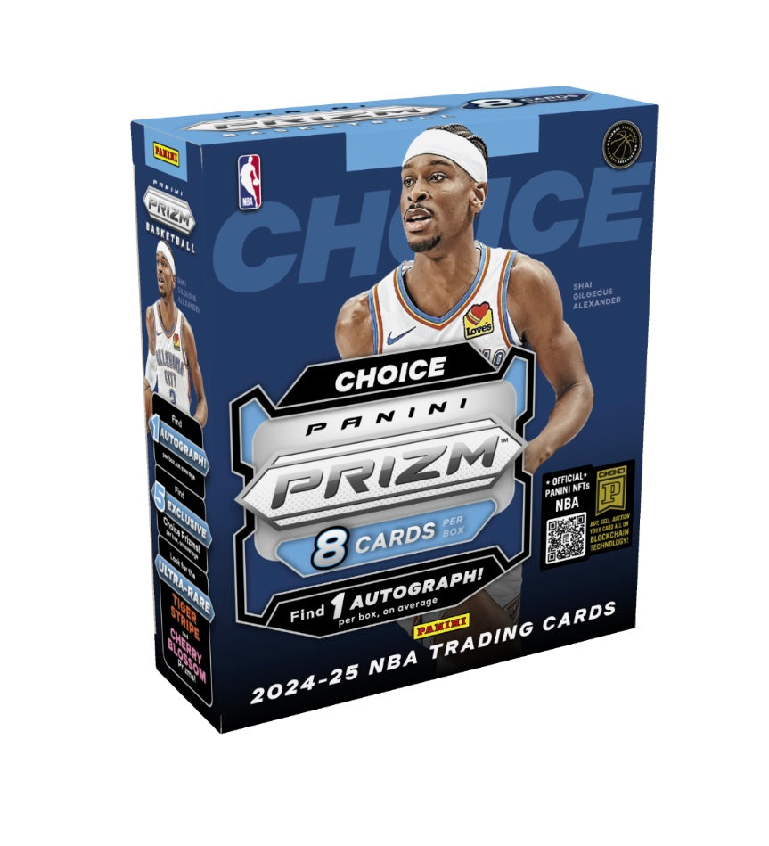 2024-25 Panini NBA Prizm Basketball Choice Hobby Box