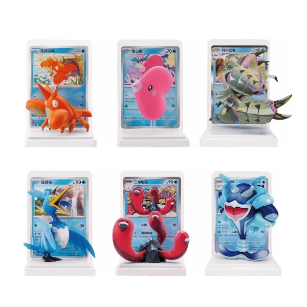 Pokemon TCG Dream Painting Vol.2 – Aqua Figurine Set Display Case (Simplified Chinese)