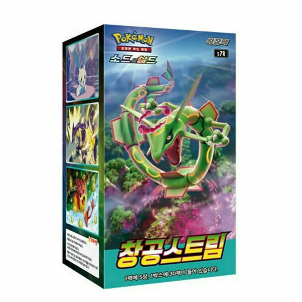 Pokémon TCG: Sword & Shield s7R – Blue Sky Stream Booster Box (Korean)