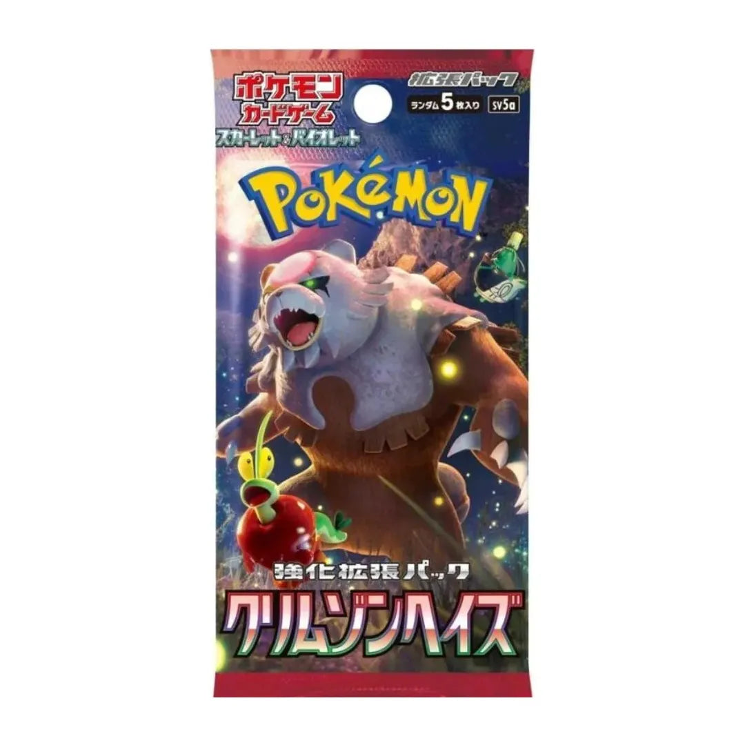 Pokémon TCG: Scarlet & Violet sv5a – Crimson Haze Booster Pack (Japanese)