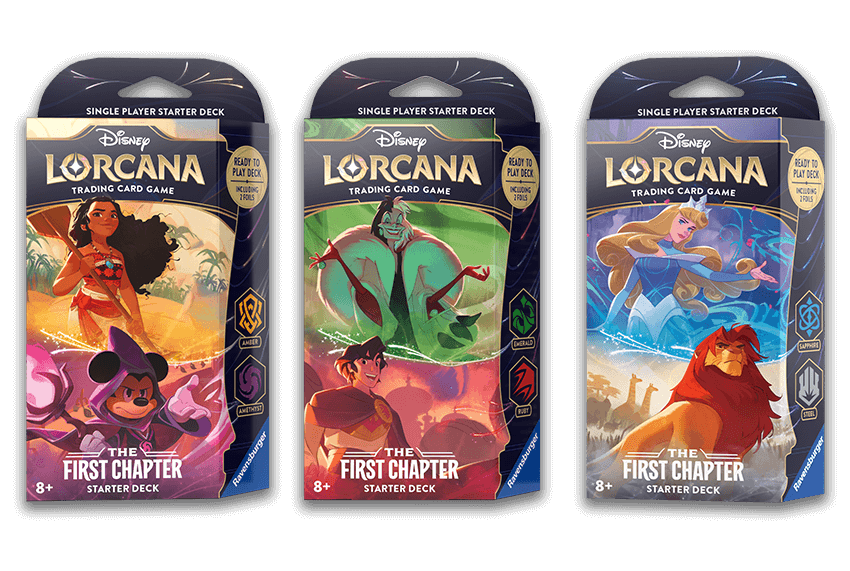 Disney Lorcana Trading Card Game: First Chapter Starter Deck