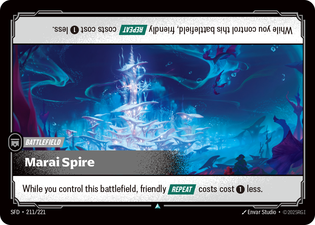Riftbound Spiritforged - 211/221 Marai Spire Uncommon