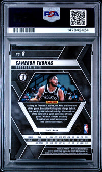 2024 PANINI MOSAIC #8 CAMERON THOMAS GENESIS PSA 10