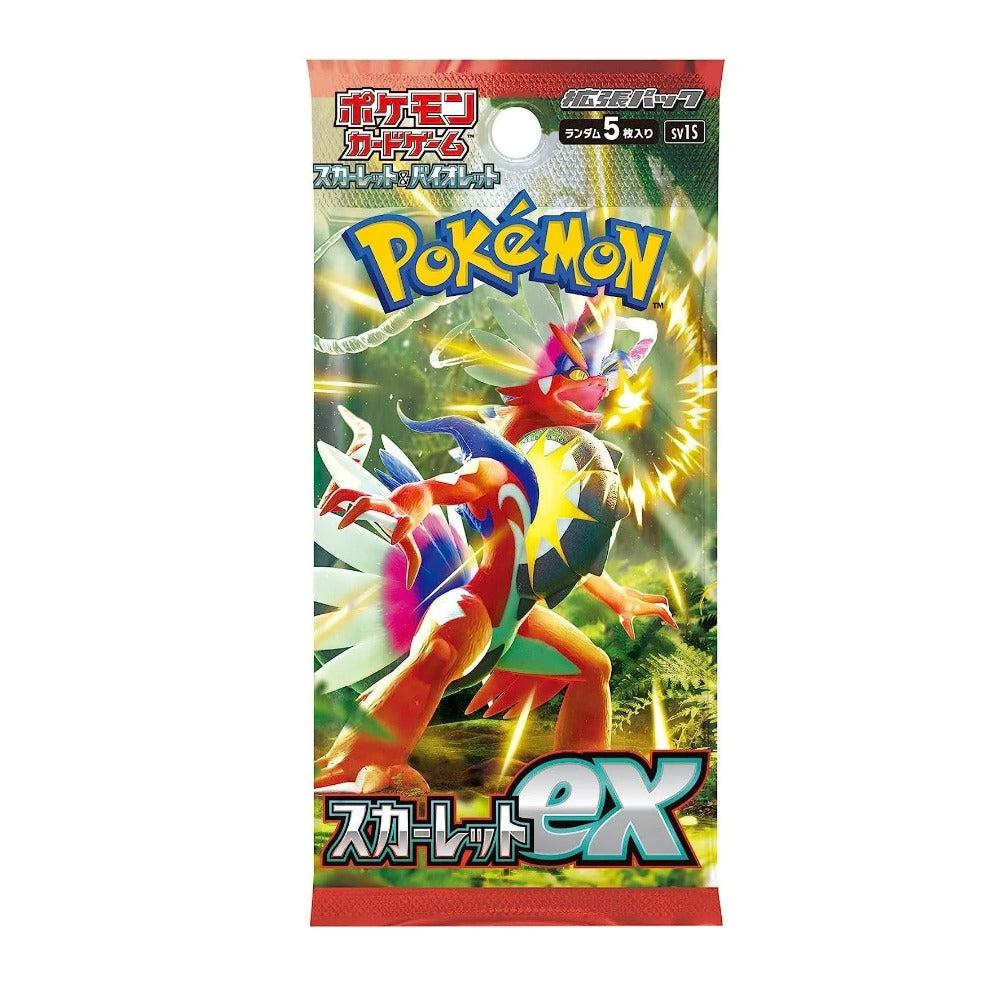 Pokémon TCG: Scarlet & Violet SV1S – Scarlet Ex Booster Pack (Japanese)