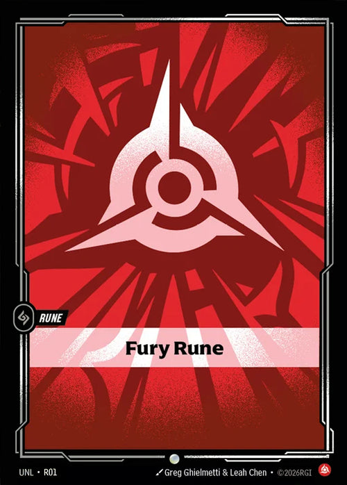 Riftbound - Unleashed - R01 Fury Rune Common
