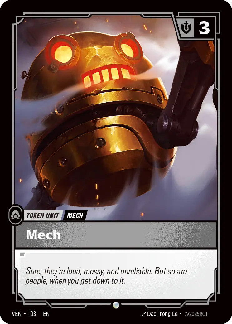Riftbound - Vendetta - T03 // T04 Mech // Recruit Common