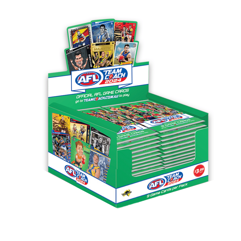 2024 AFL TeamCoach Booster Box (36 Packs)