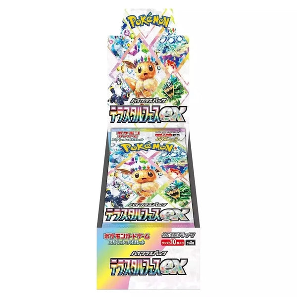 pokemon japanese booster box australia Pokémon TCG: Scarlet & Violet – Terastal Festival ex Booster Box (Japa